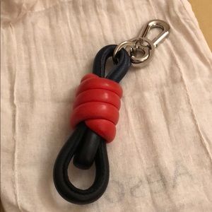 Loewe Knot Red Blue Black Key Charm Keychain Charm